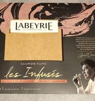 Saumon fumé à l'huile de mandarine infusée et cardamome