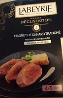Magret de canard tranché