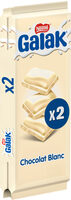 GALAK Chocolat Blanc Tablette 2x100g