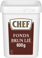 Fonds Brun Lié CHEF - Boîte de 600 g pour 15 L à 40 L