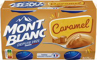 MONT BLANC Crème dessert Coupelles Caramel 4x125g