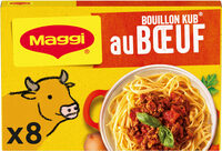 NESTLE MAGGI KUB Bouillon de Bœuf 80g - 8 tablettes