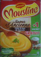 Mousline - Saveur à l'Ancienne - Crème & Noix de Muscade