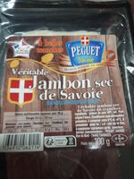Peguet jambon sec de savoie tranche x4