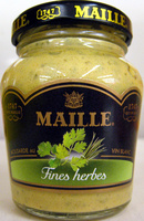 Moutarde au vin blanc aux fines herbes Maille