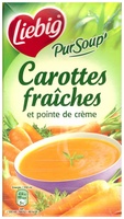 Pur Soup' Carottes fraîches et pointe de crème