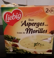 Duo d'asperges aux eclats de morilles