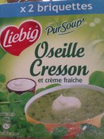 PurSoup' Oseille Cresson et crème fraîche