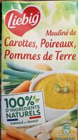 Mouliné de carottes, poireaux, pommes de terre
