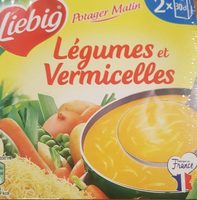 Soupe legumes et vermicelles