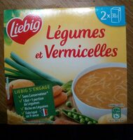 Légumes  et vermicelles