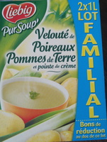 PurSoup' - Velouté de Poireaux Pommes de Terre et pointe de crème