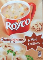 Crème de Champignons & Mini Croûtons