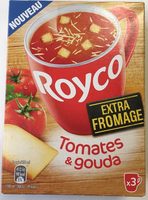 Tomates  et  Gouda