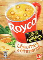 Légumes & emmental