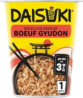 Nouilles Saveur boeuf gyudon