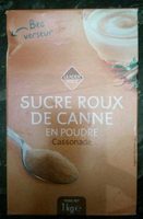 Sucre roux de canne en poudre