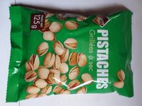 Pistaches grillées à sec