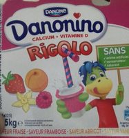 Danonino Rigolo saveurs panachés