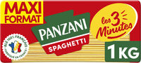 Panzani spaghetti 3 minutes 1kg