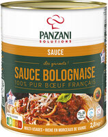 Panzani sauce bolognaise pur boeuf boite 3/1