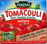 Tomacouli 100% Tomates Fraîches nature
