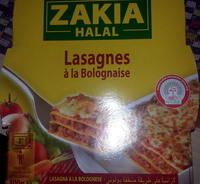 Lasagnes à la Bolognaise Halal - 300 g - Zakia