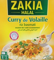 Curry de Volaille riz basmati - Halal