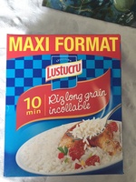 Riz long grain incollable