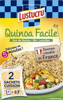 Lustucru quinoa facile duo de quinoa ble lentilles 300gr