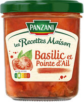 Panzani sauce qfc tomates basilic 320g