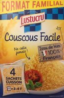 Couscous facile Blé Français Format Familial