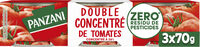 Panzani concentre de tomates sans residu de pesticides 3x70g