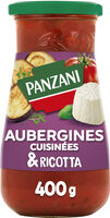 Panzani sauce aubergines&ricotta 400g