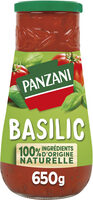 Panzani sauce tomate basilic nat 650g f12