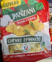 Demi Lunes Chèvre Épinards