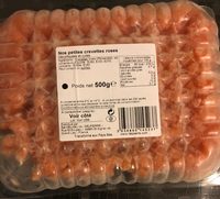 Nos petites crevettes roses