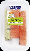 Pavés de Saumon + Sauce à l'oseille