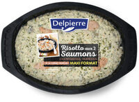 Risotto aux 2 saumons, champignon et parmesan