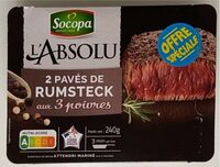 L'Absolu Pavés de Rumsteck aux 3 poivres