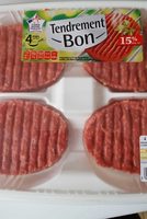 4 Hachés au Bœuf