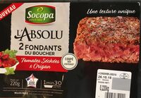 2 Fondants du Boucher Tomates séchées & Origan