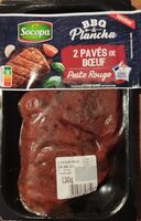 Pavés de boeuf pesto rouge