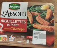 Aiguillettes de porc