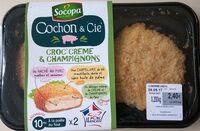 Croc' crème & champignons