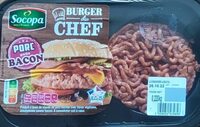 Burger du chef porc goût bacon