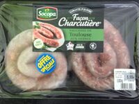 Saucisses de toulouse aux herbes