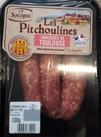 Les pitchoulines saucisse de toulouse