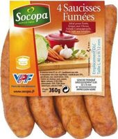 Saucisses fumées