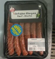Véritables Merguez Boeuf Mouton